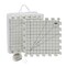 Bright Creations 9 Extra Thick Blocking Board Mats for Knitting w/Grids, 200 T-Pins, 1 Storage Bag (210 Pieces)